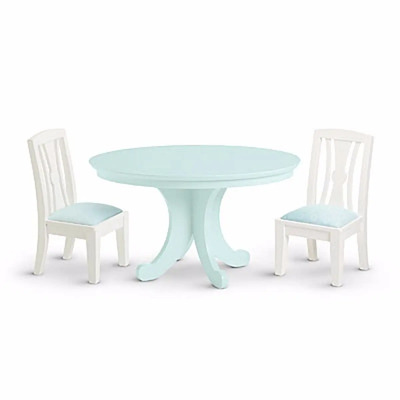 American Girl Truly Me Comedor Cena P\u002Fmuñeca Original Unico | Envío gratis