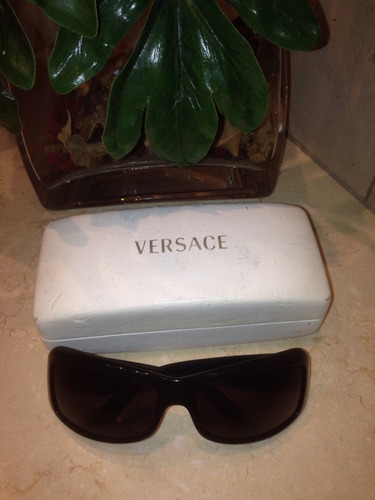 Anteojos De Sol Versace Negros. Impecables!