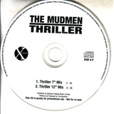 The Mudmen Thriller Michael Jackson Breakbeat House Cd Pvl