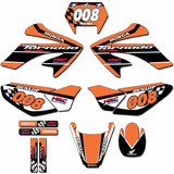 Kit Adesivo Gráfico Para Xr250 Tornado Tor-07 Personalizado