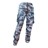 Pantalon Nautica Camuflada Dos Agujas Refuerzos 10 Bolsillo