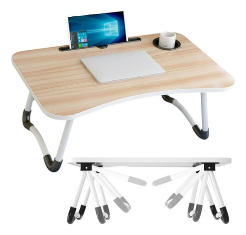 Mesa Portátil Dobrável P/ Notebook Cama Home Office Refeição