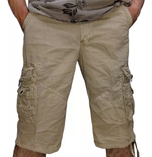 Bermudas Cargo Hombre Talles Especiales (50 Al 54)