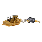 Llavero Caterpillar Micro Tractor D8t + Llave Encendido.