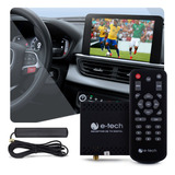 Receptor Tv Digital Peugeot 307 Automotivo Antena Controle