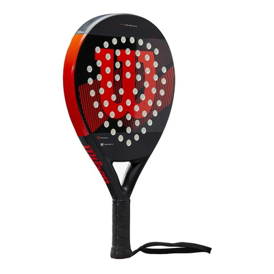 Pala Raqueta Padel Pro Staff Elite Wilson Negro\u002Frojo | Meses sin interés