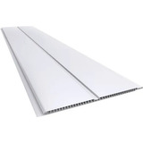 Paquete 15 Tablas De 5 Metros Machimbre Pvc Blanco 200x7mm 