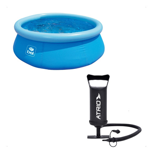 Kit Piscina Inflável Infantil 500 Litros Pvc + Bomba