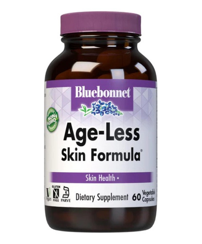 Bluebonnet | Age-less Skin Formula | 60 Vegetable Capsules