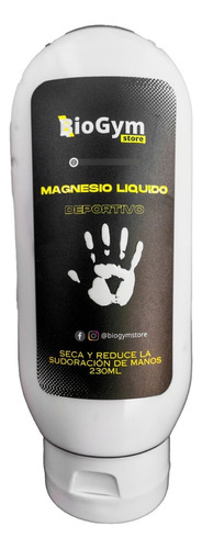 Magnesio Liquido Deportivo 230ml Gym Crossfit Biogymstore