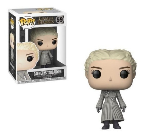 Funko Pop! Tv: Juego De Tronos - Daenerys (escudo Blanco)