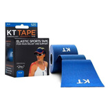 Cinta Kinesiológica Neuromuscular Kt Tape Continuo Color Azul