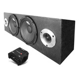 Rackera Par Medios 8 Pulgadas 150 W Potencia 400.4 Tweeters