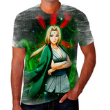 Camiseta Camisa Tsunade Hokage Naruto Sennin Envio Rápido 01