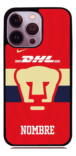 Funda Pumas Unam Roja Huawei Personalizada