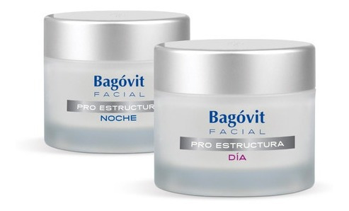 Bagovit Pro Estructura Combo Antiedad Crema Día Ttp + Noche