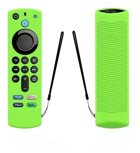 Capa De Silicone P/ Controle Amazon Fire Stick Tv 2021 Verde