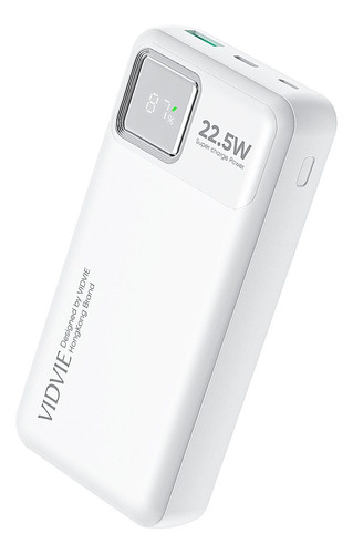 Cargador Batería Portátil Vidvie 20000mah Carga Rápida Pb768