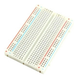 Protoboard Breadboard 400 Pontos Furos Pinos