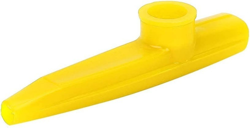 Kazoo Plástico Amarelo Rizo