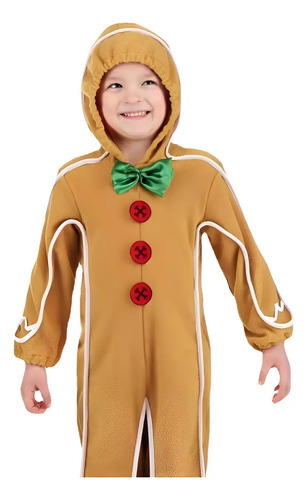 Traje De Cosplay De Hombre De Jengibre De Navidad Y '