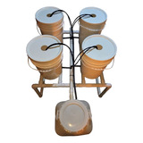 Dutch Bucket X4 De 22 Litros Con Tanque De Reserva Y Bomba