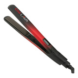 Plancha De Cabello Chi Original Lava 1 Ceramic Negra Y Roja 125v/250v