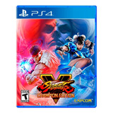 Street Fighter V Champions Edition Ps4 Formato Físico