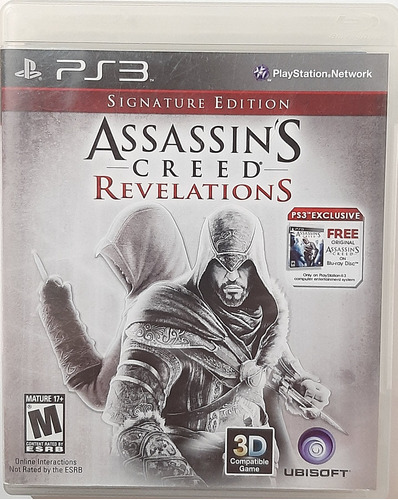 Assassin's Creed Revelations Original Ps3 Signature Edition 