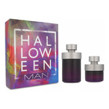 Set Halloween Man 2 Pz Jesus Del Pozo ( 125 Ml + 50 Ml Edt )