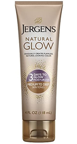 Jergens Natural Glow Self Tanner Lotion, Tanner Sin Sol Para