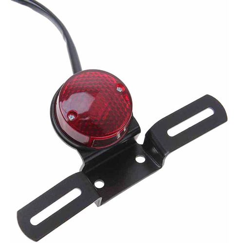 Soporte De Placa Led Para Luz Trasera De Motocicleta Harley