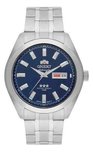 Relógio Orient Prata Masculino 469ss076f D1sx