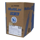 Caixa Cabo Rede Utp Cat5e Furukawa Multilan Cx305m Cmx Azul