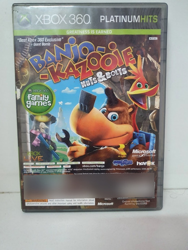 Xbox 360 Banjoo Kazooie E Viva Pinata