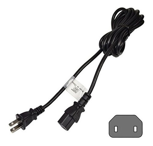 Hqrp Cable De Alimentacion De Ca De 10 Pies Para Sony Kdl-4