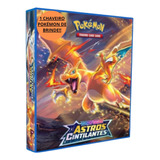 Álbum Fichário Pasta Pokemon + 10 Folhas + 06 Cards + Brinde