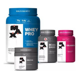 Combo Feminino Whey Pro 1kg + Bcaa + Creatina + Colageno