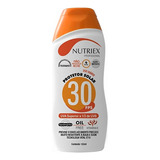 Protetor Solar Para Trabalho 30 Fps 120ml Nutriex 