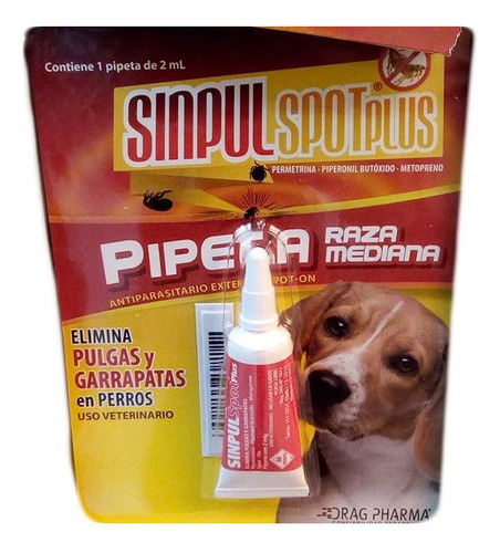 Sinpul Spot Plus 2 Ml Para Perros Hasta 15 Kg Pethome