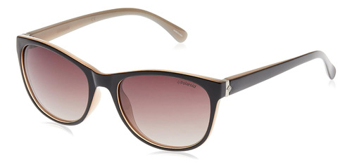 Polaroid Gafas De Sol Mujer Wayfarer Gafas De Sol, Gunmetal 