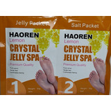 Jelly Spa Para Pies Haoren 2 Pasos Limon Kit 3 Sobres