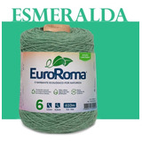 Barbante 4/6 Euroroma 600g Edição Limitada - 802 Esmeralda