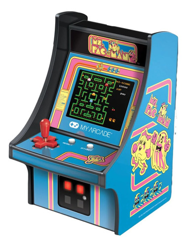 Mini Consola Arcade Ms. Pac-man - My Arcade