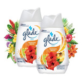 Glade Desodorante Ambiental Cono Gel Hawaiian Breeze Pack X2