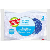Scotch Brite® - Esponjas Scrub Dots, 6 Pack