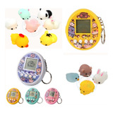 Combo Mascota Virtual Tamagotchi + 10 Squishies Mochi 