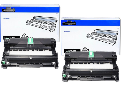 Kit 02 Cilindro De Imagem Compatível Dr2340 Para Laserjet