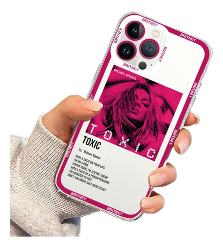 Funda De Teléfono Singer Britney Spears Para iPhone 11, 12,