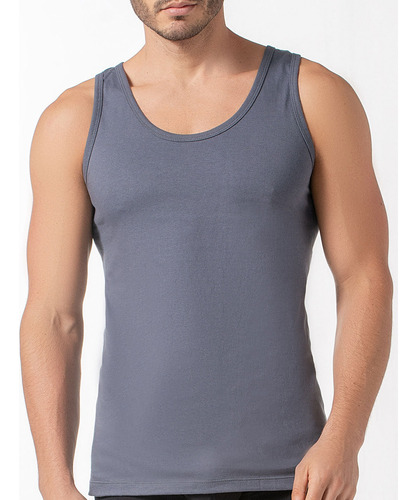 Camiseta Cuello Redondo Manga Sisa Algodón (2522)